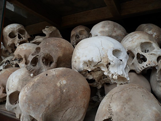 Pile of skulls