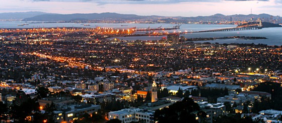 View over Berkeley, California