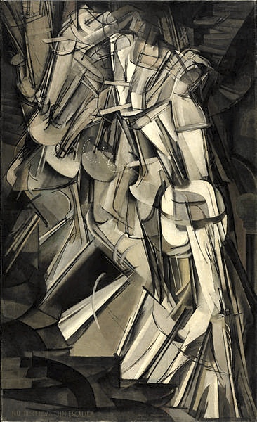Marcel Duchamp, Nude Descending a Staircase, No. 2