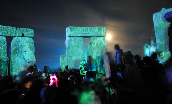 Rave at Stonehenge
