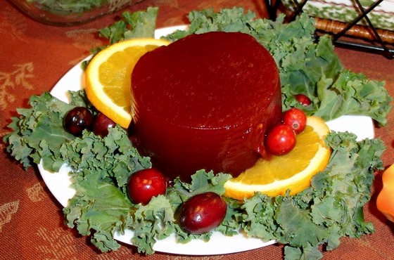 Cranberry sauce. Yuck!