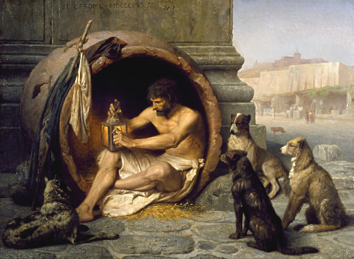 Diogenes of Sinope by Jean-Léon Gérôme